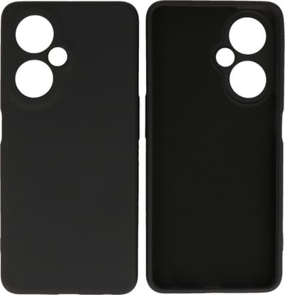 Hoesje Geschikt voor de OnePlus Nord CE 3 Lite - Fashion Backcover Hoesje - Colorful Telefoonhoesje - Zwart