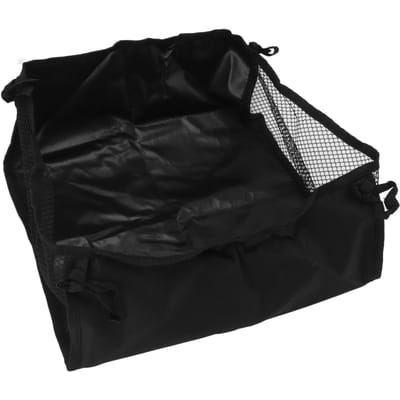 Sac de transport pour fauteuil roulant, tissu Oxford 600D, panier amovible sous le siège pour déambulateur, noir black