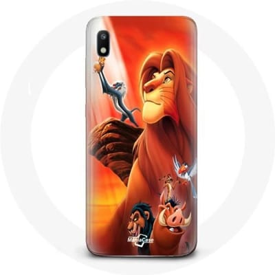 Hoesje voor Samsung Galaxy A10 The Lion King Simba en Mufasa