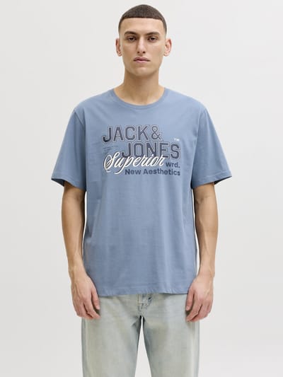 JACK&JONES ESSENTIALS - JJELOGO TEE SS O-NECK 2 COL SS26 5PK MP Heren T-shirt