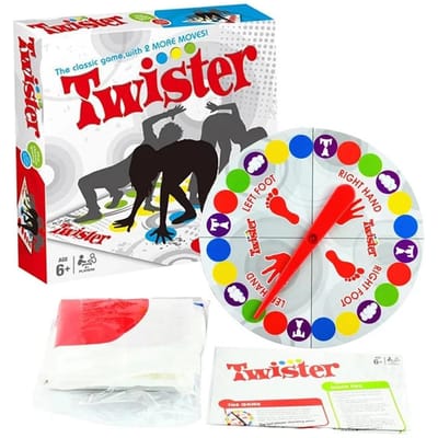 Familie Feestspel Twister Spellen Binnen Buiten Speelgoed Het Lichaam Draaien Ideaal Voor Kinderen Volwassenen Sport Interactieve Groep Hulpmiddelen