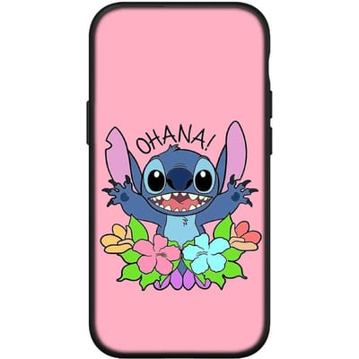 voor iPhone 15 14 Xiaomi Redmi Note 13 12 11 Pro Max X 8 7 9 XR Samsung Galaxy A15 S24 S23 Huawei OPPO A38 Roze schattige blauwe Lilo Anime Stitch telefoonhoesje for Huawei Nova 5T