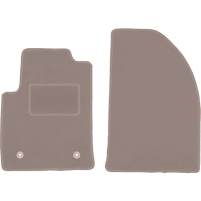 Beige voormatten voor: Ford Fiesta MK6 hatchback (2002-2010)