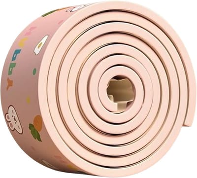 Babyhoekbeschermers - Meubelbeschermers Randbescherming - Kindveiligheid Thuis - Schokabsorberend Ontwerp - 2 meter - Konijnenroze