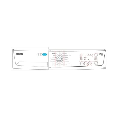 AEG controlepaneel, greeplijst, Zanussi 140022127017