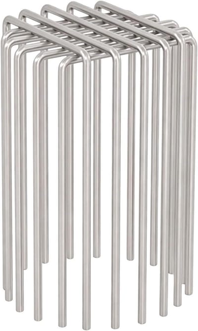 Afvoer Beschermers - Goot Zeef - Voorkom Verstopping - Roestvrij Staal - 10x7cm - Zilverkleurig