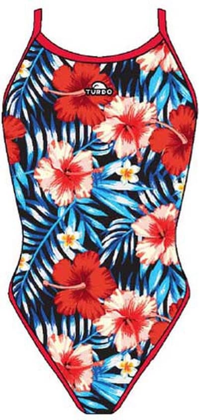 Turbo Flowers Night 2016 Revolution Zwemkleding Veelkleurig XL Vrouw