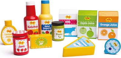 Bigjigs houten gekoelde boodschappen BJ624