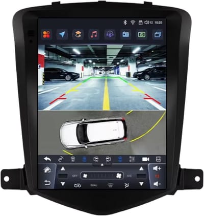 Autoradio bluetooth met camera - Carplay - Voor Chevrolet Cruze J300 (2008-2012) - Geschikt voor Apple en Android - Stereo - Navigatie - Navigatiesysteem auto