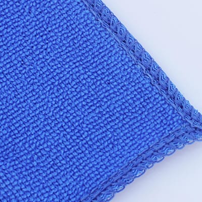 10 STUKS Auto Wassen Handdoek Microvezel Sterke Waterabsorptie Voertuig Reinigingsdoek voor Auto blue