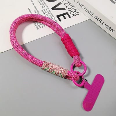 1 ST Twee Eenvoudige Pols Lanyards Anti-Breuk, Voorkom Val en Anti-Verlies Universele Mobiele Telefoon Hoes Lanyards