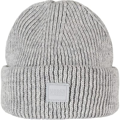 Urban Classics - Knitted Wool Beanie Muts - Grijs