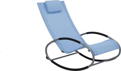 CAMPO - Strandstoel - Blauw - Polyester