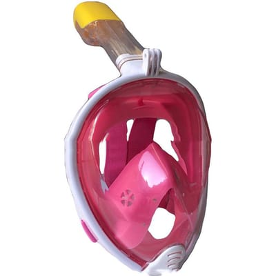 Duikmasker Zwemuitrusting Volledig droge siliconenbrillen Maskers voor GoPro met oordopjes Snorkelset L