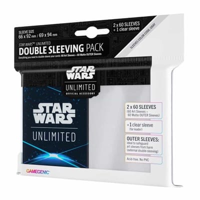 Star Wars Unlimited Double Sleeving Pack Space Blue - Accessoires