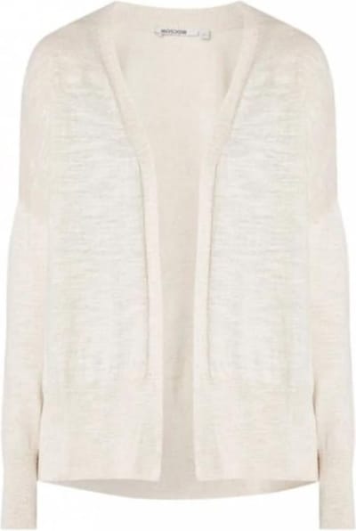 Moscow Short Cardigan Vest - Grain Melange - Maat XS