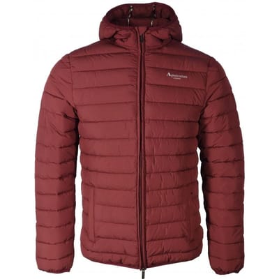 Aquascutum Heren Actief Jasje met capuchon (Bourgondië)