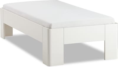 B Bright Fresh 450 Bed 90x200cm - Bedframe Wit - Eenpersoonsbedden - Instaphoogte: 45cm