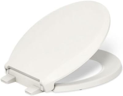 Toiletbril - Zitting - Dagelijks Gebruik - Stil Sluitend - Rond - Biscuit