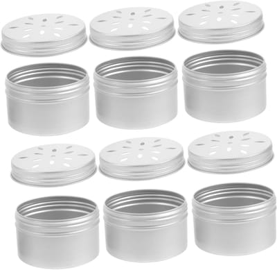 Hondengeur Trainingsdozen - Neuswerk Set - Honden Behendigheid - Met Deksel Gaten - 20 Stuks - Zilver