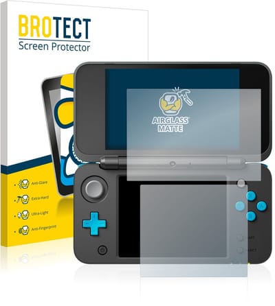 BROTECT - Screenprotector voor Nintendo 2DS XL - Folie Beschermfolie Beschermglas matte