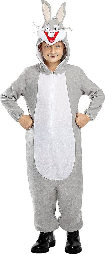 FUNIDELIA Bugs Bunny Kostuum voor kinderen - Looney Tunes - Maat: 97 - 104 cm