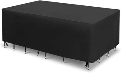 Tuinmeubel Afdekking - Beschermhoes Meubels - Meubels Beschermen - Waterdicht Oxford Weefsel - 86 x 86 x 36 cm - Zwart