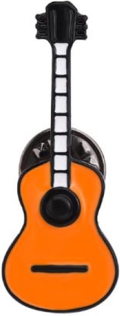 Pin Broche - enamel pin - kledingspeld - Akoestische gitaar