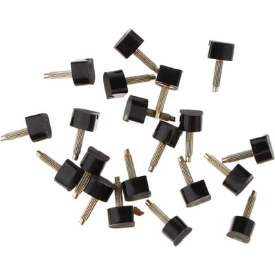10 paar hoge hakken DIY reparatietips schoenen vervangen dunne spijker 9mm Thick nail 9mm zwart