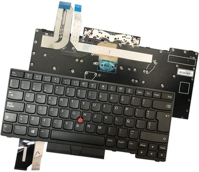 Dailygoods - Toetsenbord voor Lenovo ThinkPad E480 E495 L480 T480s - Met Achtergrondverlichting