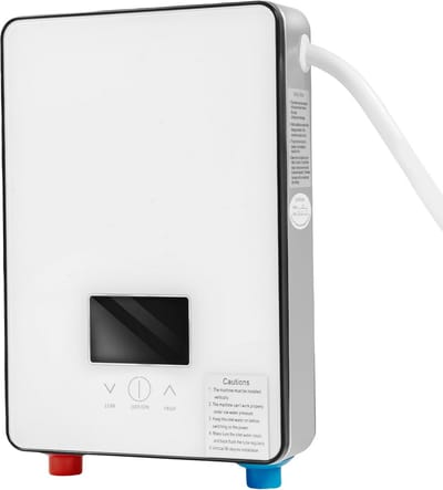 Doorstroomboiler Elektrisch - Keuken Boiler Warmwater - Direct Warm Water - Snelle Verwarmingsduur - 186 x 186 x 277 cm