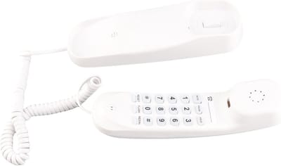 Vaste Telefoon - Huistelefoon Desktop - Thuis Kantoor - Laatste Nummer Opnieuw Kiezen - 23 x 8 x 7 cm