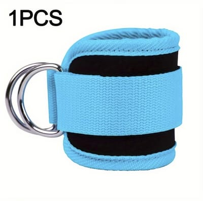 Enkelband / Cuff - Gym - Sportschool Accessoires - Fitness - Booty Builder - Kabel - Cable - One Size Fits All - Licht blauw