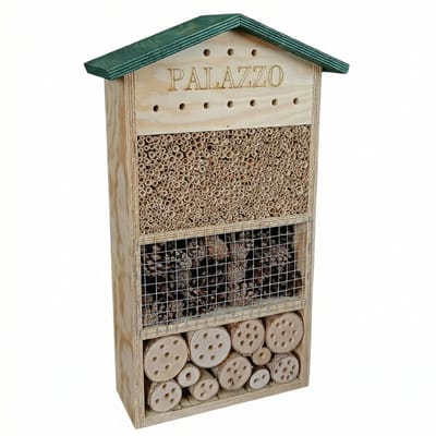 Insectenhotel XL Palazzo (50 cm) – voor bijen – massief hout – duurzaam & weerbestendig