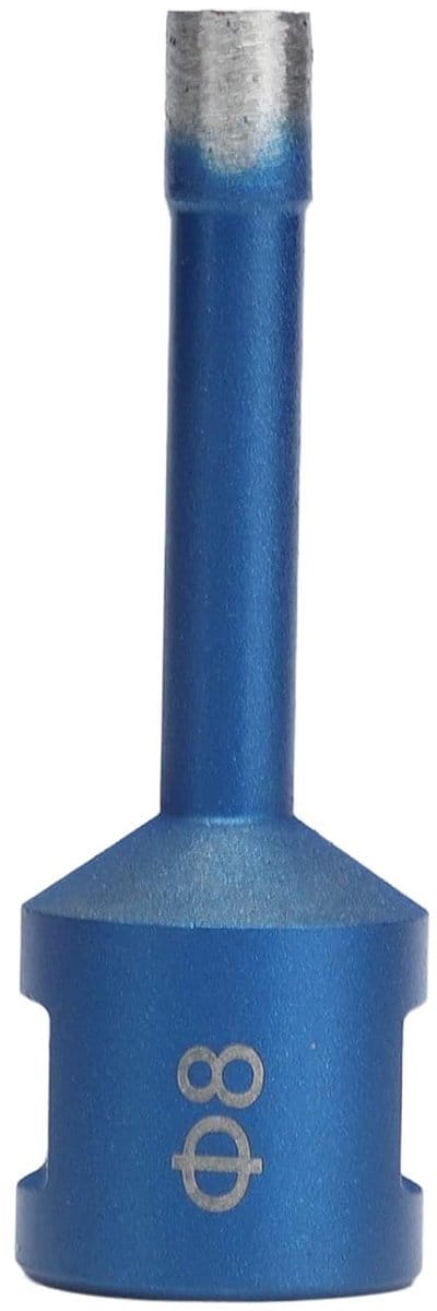 Diamant Boor - Kernboor Gatopener - Precisie Boren - M14 Binnendraad - 68mm Lengte - Blauw