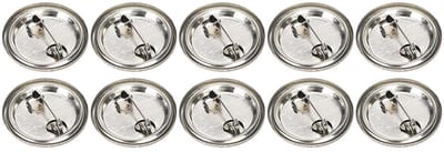 Dailygoods- Pin-knop 100 Stuks - Ronde Badge Maken - DIY Knoppen - Gepersonaliseerde Geschenken - Herbruikbaar - Lichtgewicht en Duurzaam