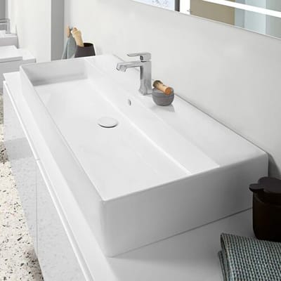 Villeroy & Boch Memento 2.0 washbasin 120 cm with 1 tap hole, with overflow 4A22CL01