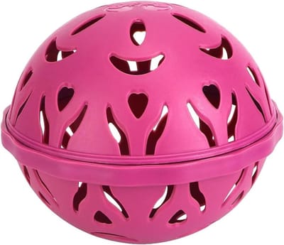 BH Wasballen - Ondergoed Beschermer - Kleding Wassen - Dubbele Bal Ontwerp - 10 g - Rozerood