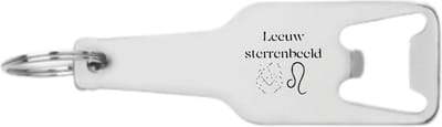 Akyol - leeuw sleutelhanger flesopener - Sterrenbeeld leeuw - degene met leeuw als sterrenbeeld - leeuw - sterrenbeeld - horoscoop - 105 x 25mm