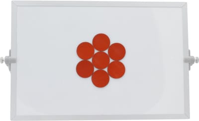 Sam Creative whiteboard magneten - Magnetisch Symbool - Cirkel 3 cm - Bruin - 25 stuks - Whiteboard