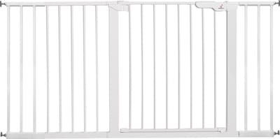 BabyDan Premier All-In-One Traphekje zonder boren - 73,5 - 151 cm - Klembevestiging - Wit