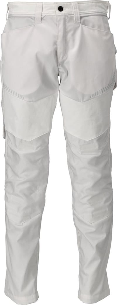Mascot Customized Broek met kniezakken 22479-230 - Wit - C47 - 76