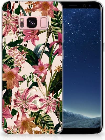 Samsung Galaxy S8 TPU Case Flowers