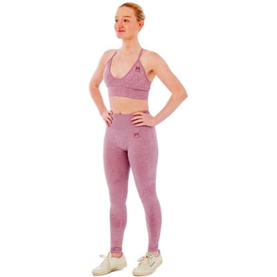 Xtreme Sportswear Dames Sportset - Sportlegging + Sport BH - Roze-S