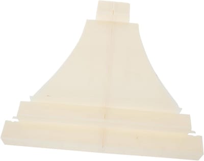 Betonmal Romeinse Zuil - Tuindecoratie Mal - Dakranden Vormgeven - Herbruikbaar Plastic - 40 x 30 cm - Beige