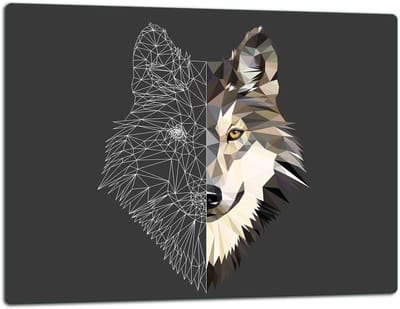 TMK ArtDeko - Snijplank - 52x40cm - Voor Inductiekookplaten - Veilige Randen