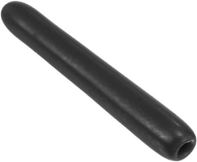 Rubberen Eindkappen 15 stuks - 1/16 inch (2 mm) ID - Beschermdoppen voor Schroefdraad en Meubels - Zwart