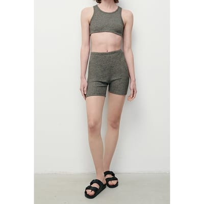 American Vintage U-neck Bra With Shoulder Straps Gris Chine Size: S | Torsolets, Brassieres & Corsets Outlet | Dames | Grijs