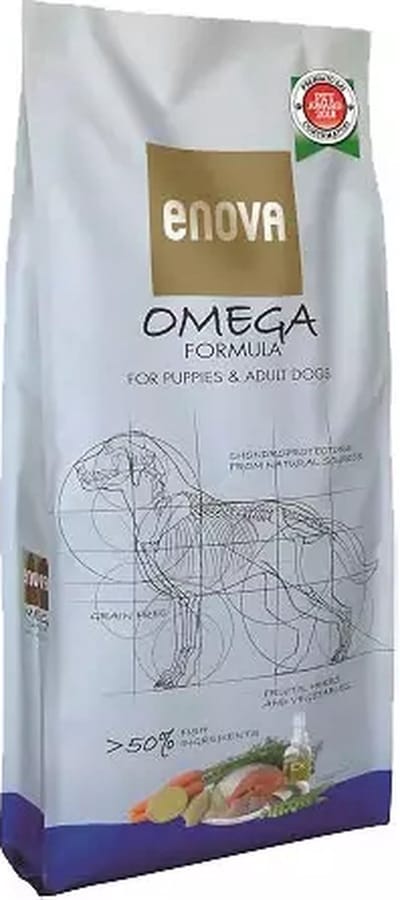 Graanvrije Hondenbrokken Zalm & Haring - Hypoallergene Voeding voor Gevoelige Honden - 12 KG