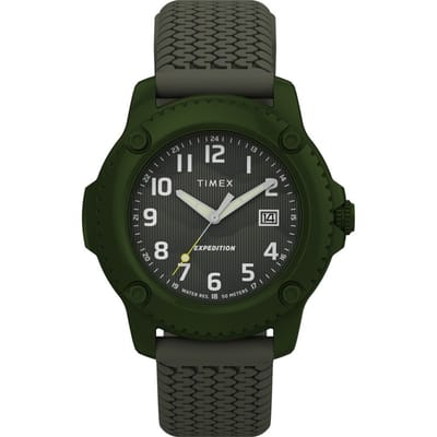 Timex Expedition North Timberline TW4B34700 Horloge - Siliconen - Groen - Ø 42 mm